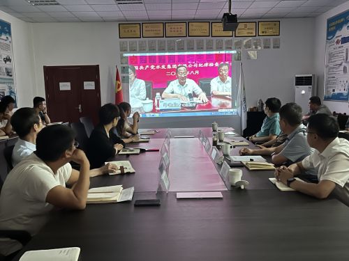 【河海水文】水發(fā)水控集團(tuán)黨委委員、紀(jì)委書記王高升到河海公司全面從嚴(yán)治黨、黨風(fēng)廉政建設(shè)專題調(diào)研 (1).jpg